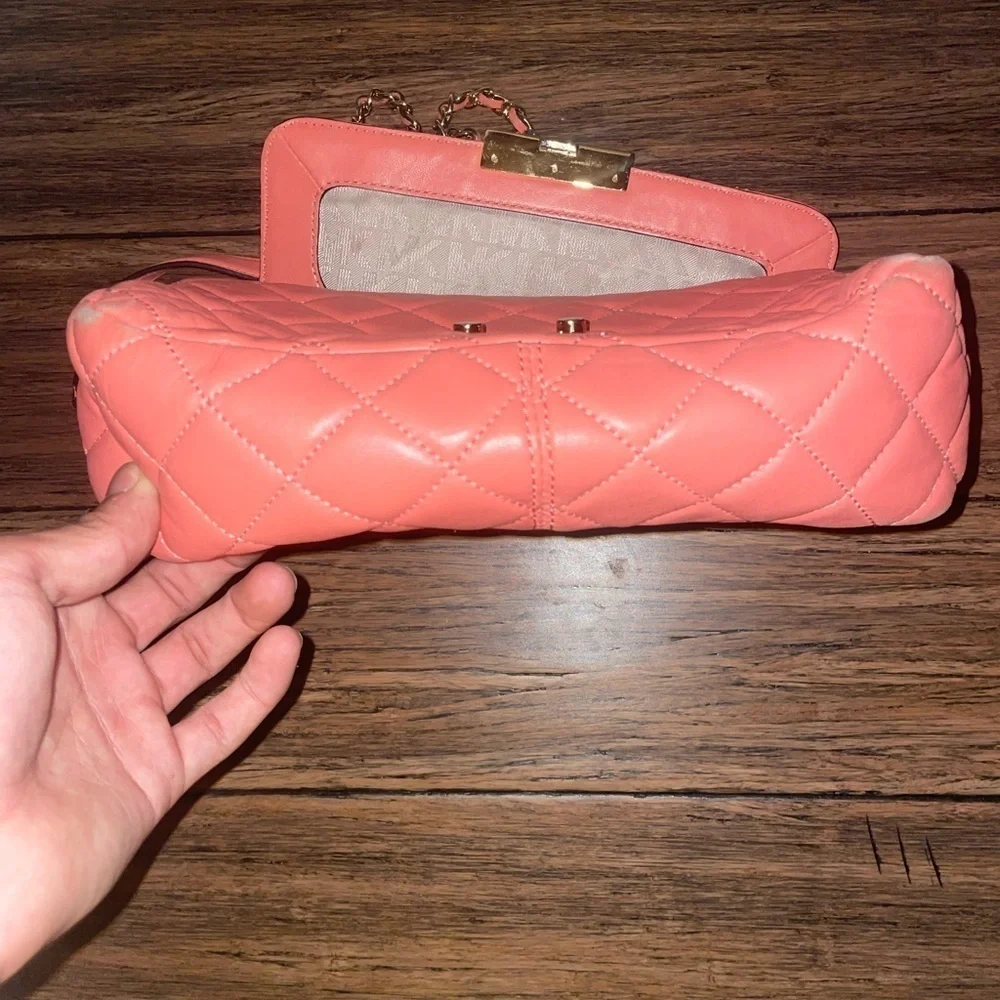 Luxury purse Quilted flap bag chain strap leather crossbody shoulder bag